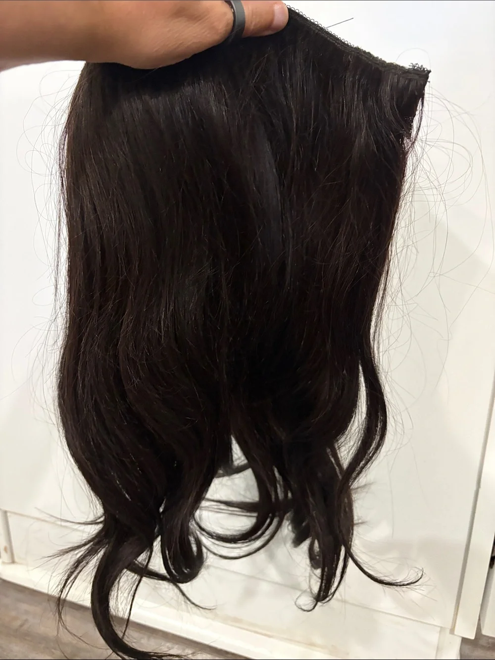 Halo couture 18” layered 1-B halo hair extensions